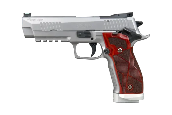 1178320-14375021.webp SIG SAUER P226 X5 CUSTOM WORKS STAINLESS 9MM PISTOL SAO, WOOD GRIPS 3-20RD MAGS