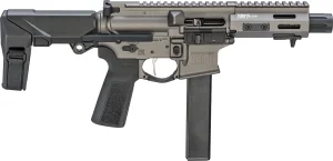 SPRINGFIELD ARMORY SAINT VICTOR PDW 9MM PISTOL 5.5" TUNGSTEN GRY, 1-32RD MAG