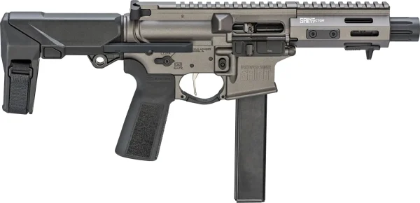 1179131-14376526.webp SPRINGFIELD ARMORY SAINT VICTOR PDW 9MM PISTOL 5.5" TUNGSTEN GRY, 1-32RD MAG