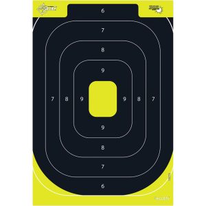 EzAim Splash IPSC Silhouette Targets 12x18 8 pk.