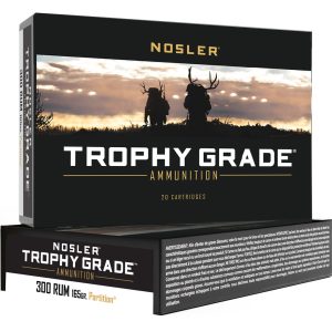 1206327_1.jpg Nosler Trophy Grade Rifle Ammunition 300 RUM 165 gr. AB SP 20 rd.