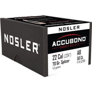 1206394_1.jpg Nosler AccuBond Bullets .22 Cal. 70 gr. Spitzer Point 50 pk.