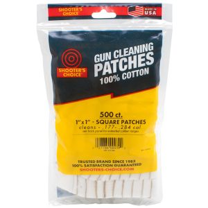 1207425_1.jpg Shooters Choice Cleaning Patches 1 in. 500 pk.