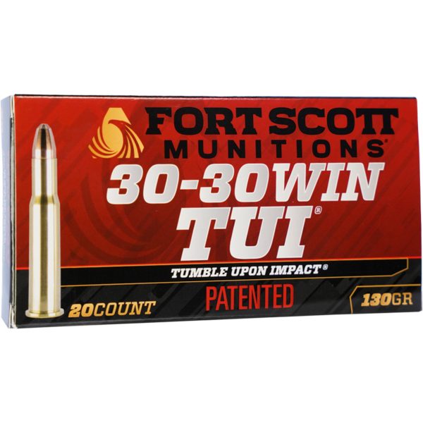 1209250_1.jpg Fort Scott Munitions Rifle Ammo 30-30 Win. 130 gr. TUI 20 rd.