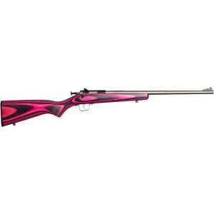 Keystone Sporting Arms Keystone Crickett Rifle 22 LR 16 in. Pink/Black Laminate RH