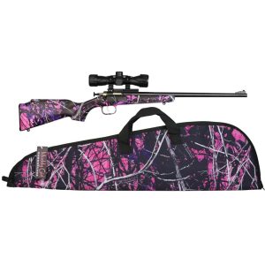 1210507_1.jpg Keystone Crickett Package Rifle 22 LR 16 in. Muddy Girl with Scope RH