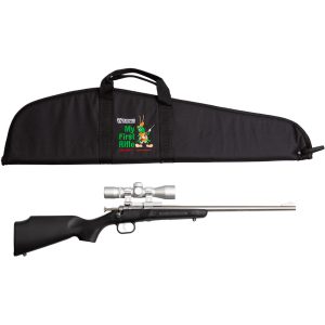 1210513_1.jpg Keystone Crickett Package Rifle 22 LR 16 in. Black S/S with Scope RH