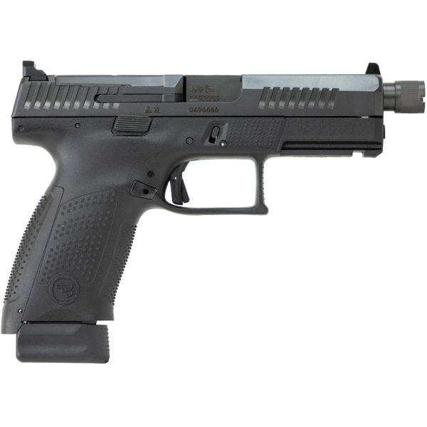 1212670_1.jpg CZ P-10 C Optic Ready Pistol 9mm 4 in. Black Suppressor Ready 17+1 rd.
