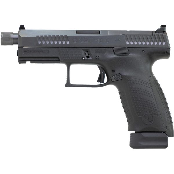 1212670_2.jpg CZ P-10 C Optic Ready Pistol 9mm 4 in. Black Suppressor Ready 17+1 rd.