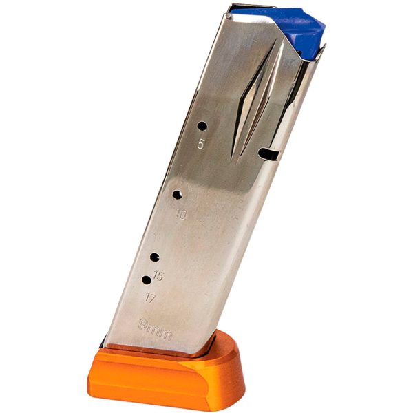 1212792_1.jpg CZ Pistol Magazine 9mm 19 rd. Nkl 75, SP-01, Shadow 2 +2 Orange Alum