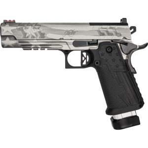 Kimber 2K11 Independence Pistol 45 ACP 5 in. Flag Silver Cerakote/ BLK 13 rd.