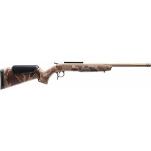 1214394_1.jpg CVA Scout TD Rifle 223 Rem 20 in. FDE/Duck Camo w/0 MOA Rail