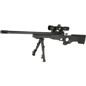 1215080_3.jpg Keystone Crickett Precision Rifle Package 22 lr 16.1 in. Black w/Carbon Brrl, Scope, Bi-Pod