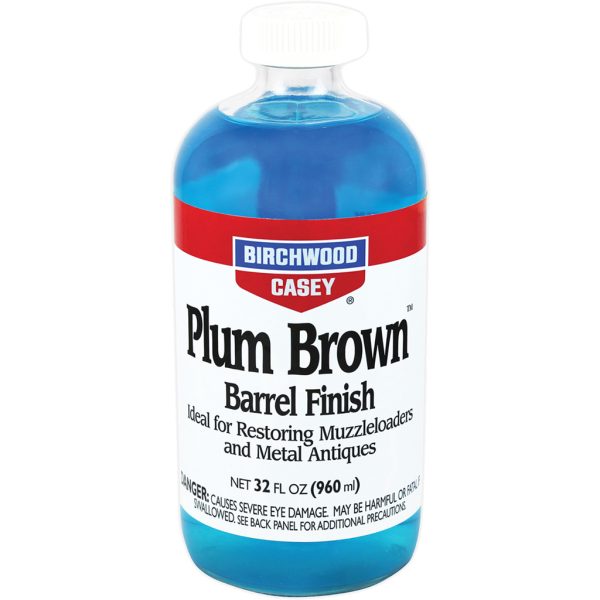 1403894_1.jpg Birchwood Casey Plum Brown Barrel Finish 32 oz.