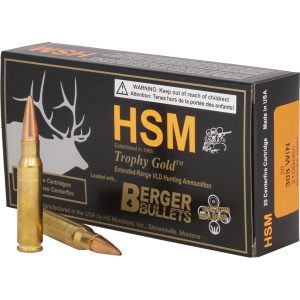 1404941_1.jpg HSM Trophy Gold Rifle Ammunition 308 Win. Berger 210 gr. 20 rd.