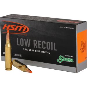 1405007_1.jpg HSM Low Recoil Rifle Ammunition 243 Win. Sierra 85 gr, 20 rd.