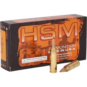 1405086_1.jpg HSM Varmint Rifle Ammunition 22-250 Rem. V-Max 55 gr. 20 rd.
