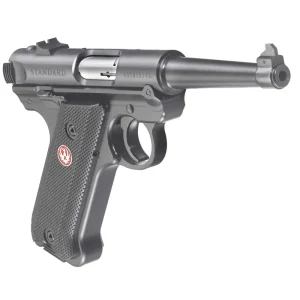14111-14160357.webp RUGER MRK IV STD 22LR 4.75" BLUED BLK GRP FXD SIGHT