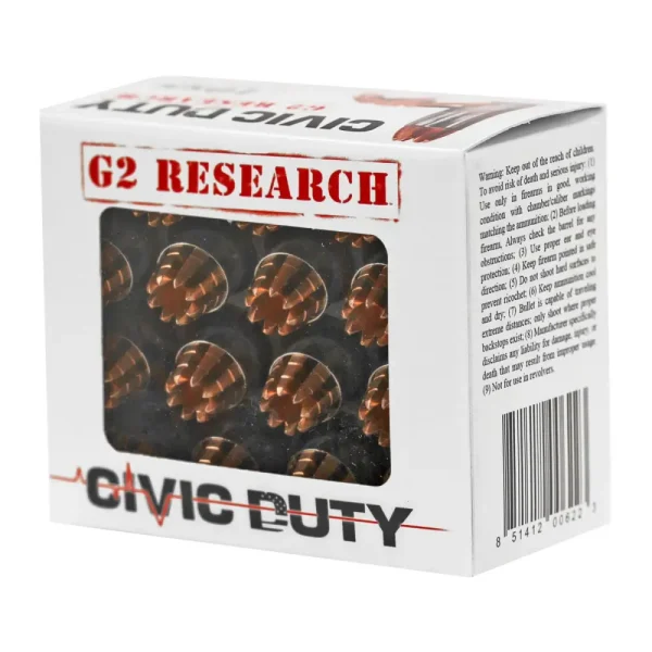 145978-14139509.webp G2R CIVIC DUTY 10MM 20RD BOX 25 BOXES PER CASE