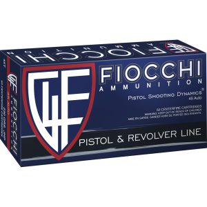 1702963_1.jpg Fiocchi Defense Dynamics Centerfire Handgun Ammo 45 ACP 230 gr. JHP 50 rd.