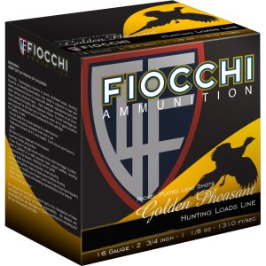 1702991_1.jpg Fiocchi Golden Pheasant Shotgun Loads 16 ga. 2.75 in. 1 1/8 oz. 6 Shot 25 rd.