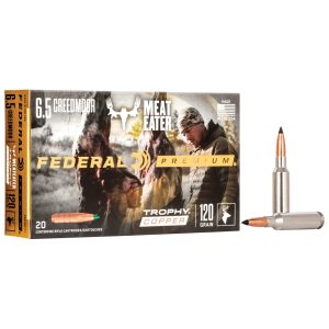 1704452_1.jpg Federal Premium Rifle Ammo 6.5 PRC 120 gr. Trophy Copper 20 rd.