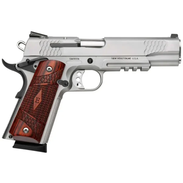 22248-14166709.webp SMITH & WSSON 1911 E SERIES S/S 45ACP 5" 8RD TCTL RAIL
