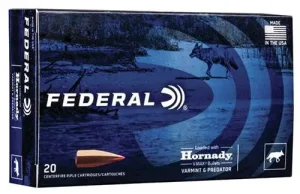 239833-14251312.webp FEDERAL 204 RUGER 32GR HORNADY V-MAX 20 RD/BX 10 BX/CS