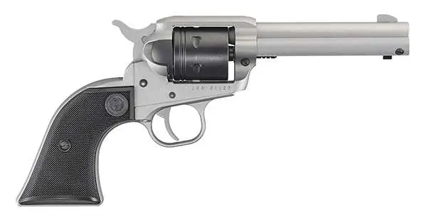259138-14253960.webp RUGER WRANGLER 22LR S/A 4.6" REVOLVER SILVER CER