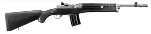 26128-14254042.webp RUGER MINI-14 TACTICAL 5.56/223 RIFLE 16.1" T.B. STAINLESS/BLACK SYNTHETIC FIXED STOCK 1-20RD MAG