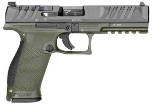 2858363__71466.1676567380.1280.1280.jpg Walther 2858363 PDP OR FS 9mm 4.5" 18+1 Green/Black
