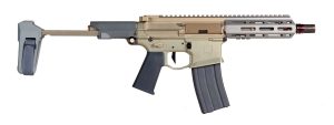 287174-8400809.jpg Q HONEY BADGER 300BLK PSTL 7" WITH BRACE BLK/GRY 1-30RD