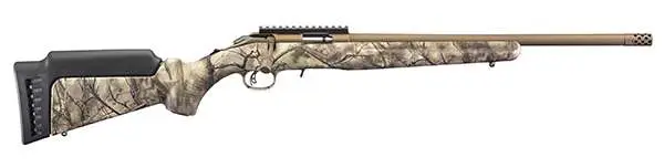 291352-14254107.webp RUGER AMERICAN RIMFIRE FULL SIZE 22LR RFL BB/GO WILD CAMO 18" T.B. 9+1