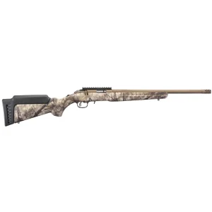 291353-14160058.webp RUGER AMER RIMFIRE STND 22WMR RFL BB/GO WILD CAMO 18"