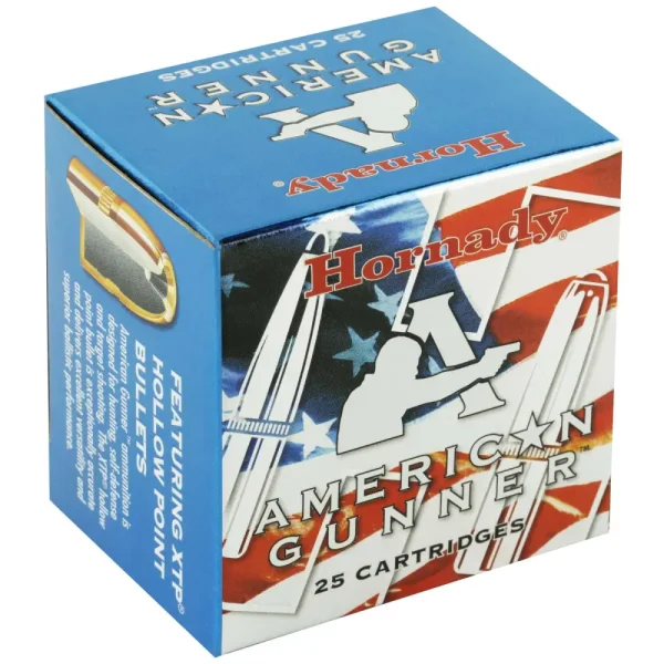 29144-14142699.webp HORNADY AMERICAN GUNNER 38SPL 125GR XTP 25RD BX 250RD CASE