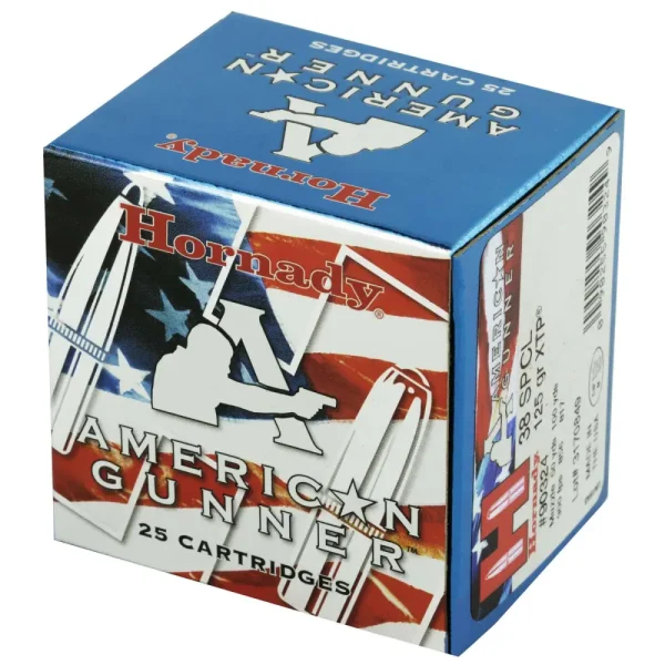 29144-14142700.webp HORNADY AMERICAN GUNNER 38SPL 125GR XTP 25RD BX 250RD CASE