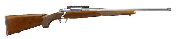 RUGER HAWKEYE HUNTER 308WIN BOLT RFL 20" STS THRDED BBL, AMERICAN WALNUT 4RD