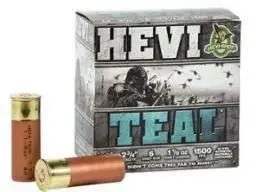 338982-14259144.webp HEVI-SHOT HEVI-TEAL 12GA 3IN 1-1/4OZ #6 25 RD/BX 10 BX/CS