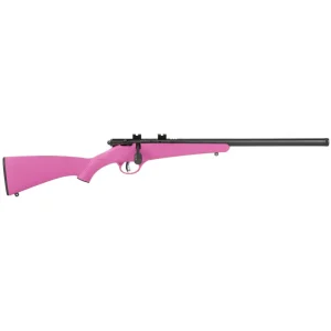 34628-14165766.webp SAVAGE RASCAL FV-SR PINK 22LR RIFLE 16.1" THREADED 1 SHOT