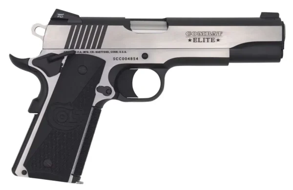 34931-14262290.webp COLT 1911 GOVT COMBAT ELITE 9MM 5" 9+1 ELITE TWO TONE