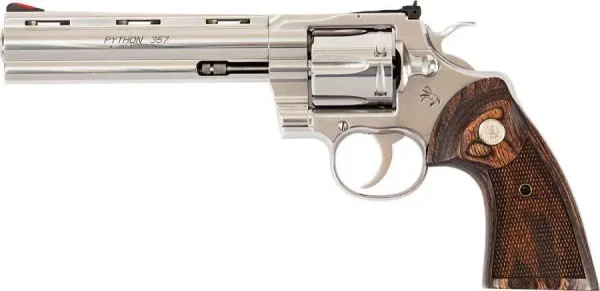 356404-14262239.webp COLT PYTHON STAINLESS REVOLVER 357 MAG 6" 6 RD