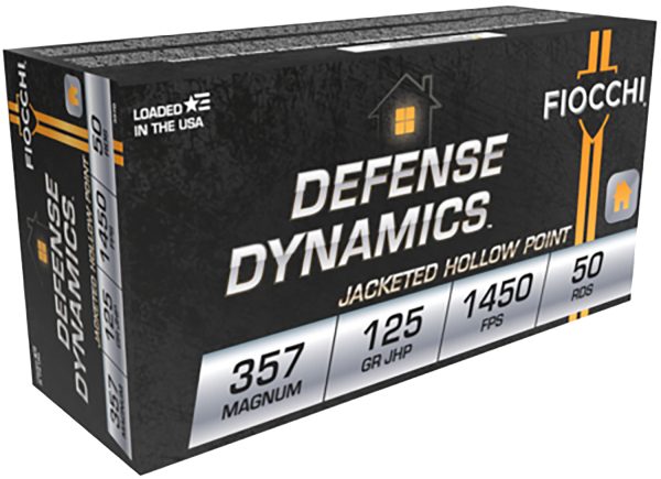 FIO 357 125GR DEFENSE JHP 50RD
