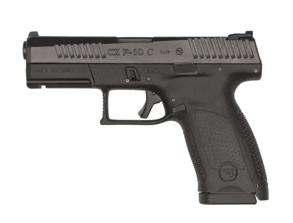 36489-14263079.webp CZ P-10 C 9MM PISTOL BLACK REVERSE MAG CATCH 2-15RD MAGS