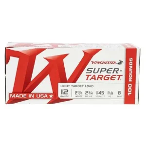 367984-14245321.webp WINCHESTER SUPER TARGET 12G 23/4" 8SHT VALUE PACK