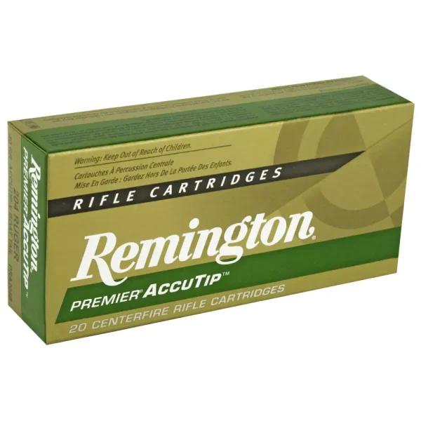 3796-14158699.webp REMINGTON PRA204B 204 RUGER 40GR ACCUTIP-V BT 20 RD/BX 10 BX/CS