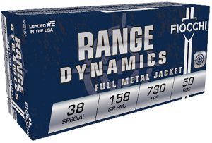 FIO 38SP 158GR FMJ 50RD