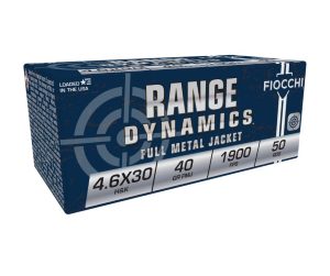46EXA__94380.1695049371.1280.1280.jpg Fiocchi 4.6x30 Ammunition FI46EXA 40 Grain Full Metal Jacket 50 rounds