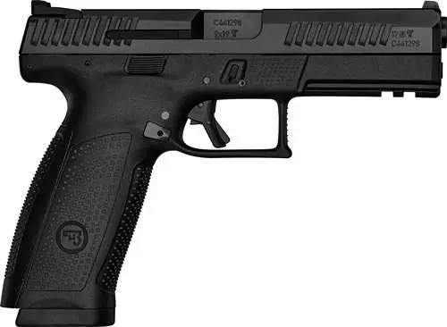 497614-14096199.webp CZ P-10F OPTICS READY 9MM PISTOL BLACK FIXED SIGHTS 2-19RD MAGS