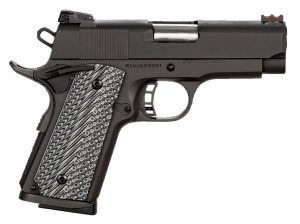 51585__69667.1685107411.1280.1280.jpg Rock Island Armory 51585 Rock Ultra 1911 CS-L .45 ACP 3.6" 7+1 Black/Black & Gray G10 Grips