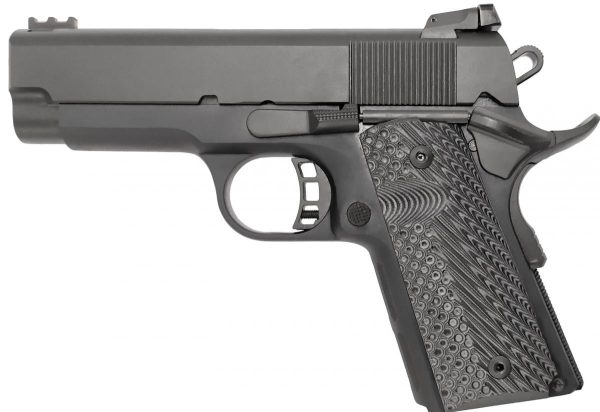 Rock Island Armory 56633 Rock Ultra 1911 CS-L Combo 3.6" 9mm/22TCM 8+1 Black